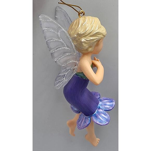2017 Hallmark Keepsake Tree Ornament 13th Fairy Messengers - Lavender Pixie - Picture 6 of 7